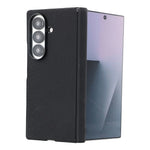 For Samsung Galaxy Z Fold7 5G Case Hinge Protection PU Leather + PC Scratch Resistant Phone Cover