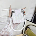 For Samsung Galaxy Z Flip7 5G Case Gradient Woven Texture Leather + PC Phone Cover with Wrist Strap