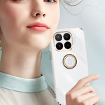 XINLI For Xiaomi 17T Pro Case Ring Kickstand Electroplating TPU Phone Cover