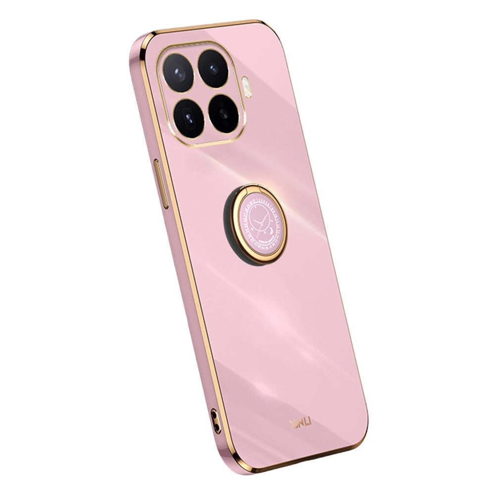 XINLI For Xiaomi 17T Pro Case Ring Kickstand Electroplating TPU Phone Cover