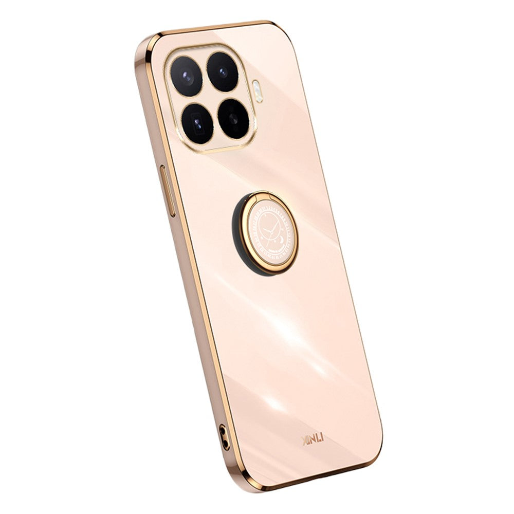 XINLI For Xiaomi 17T Pro Case Ring Kickstand Electroplating TPU Phone Cover