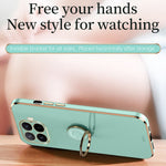 XINLI For Xiaomi 17T Case Ring Kickstand Electroplating TPU Phone Cover