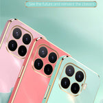 XINLI For Xiaomi 17T Case Ring Kickstand Electroplating TPU Phone Cover