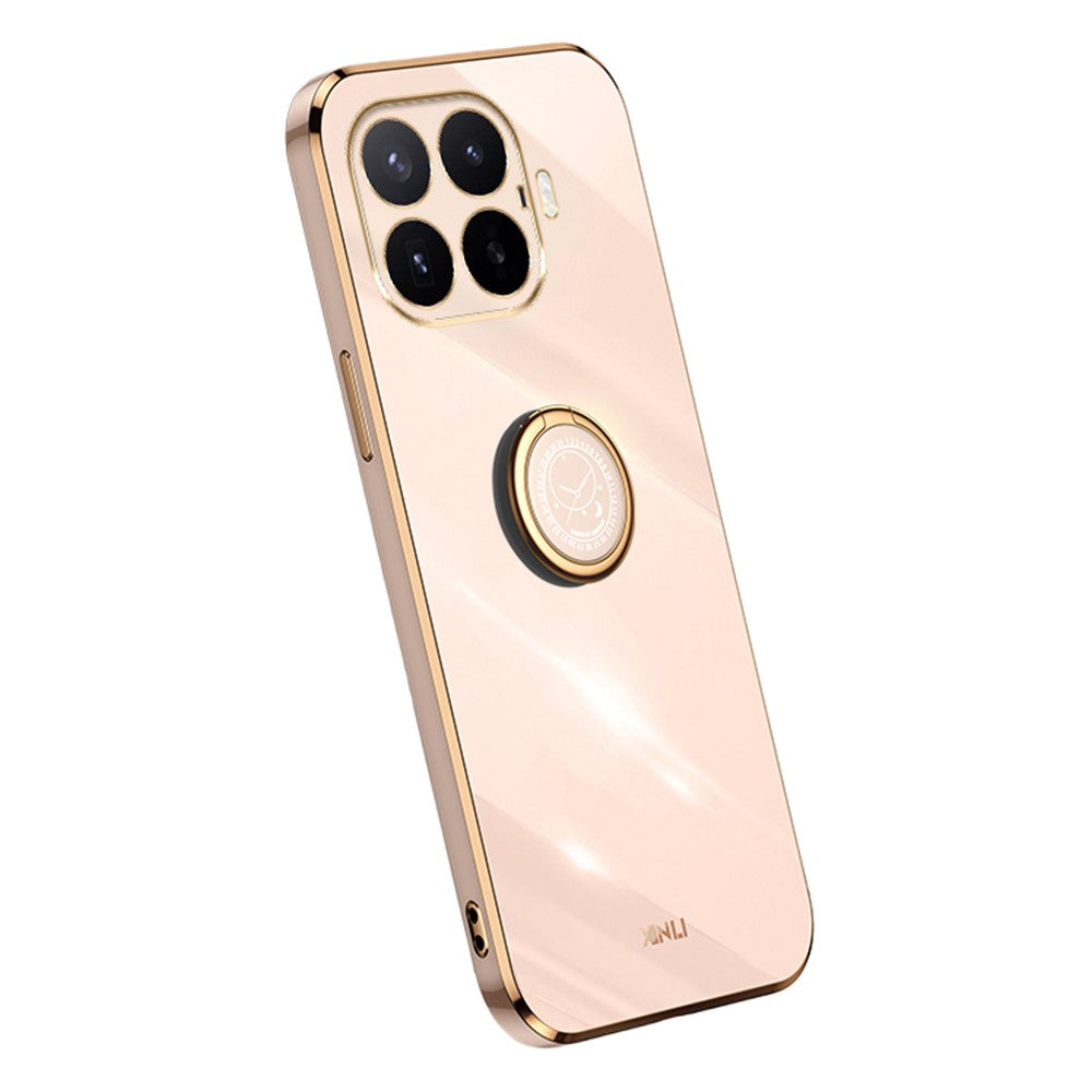 XINLI For Xiaomi 17T Case Ring Kickstand Electroplating TPU Phone Cover