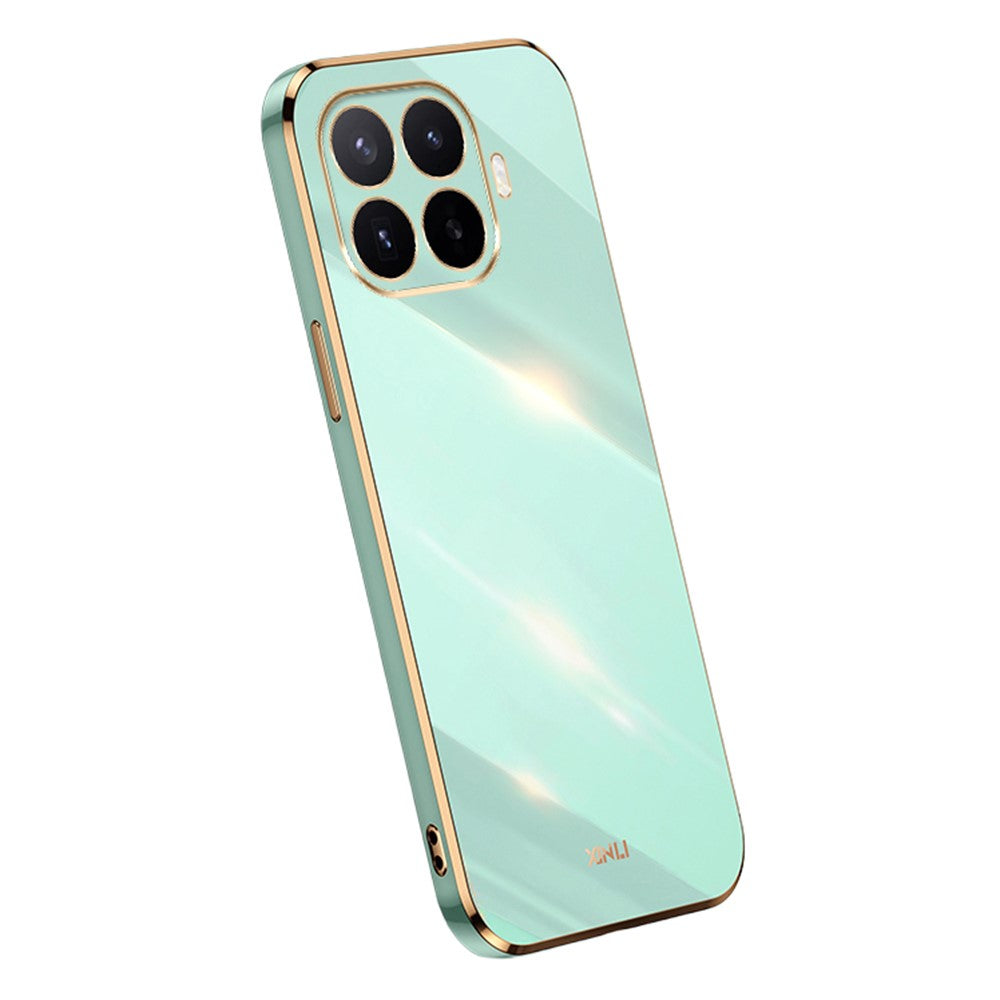 XINLI Til Xiaomi 17T Pro Cover TPU Telefoncover med Galvaniseringsramme
