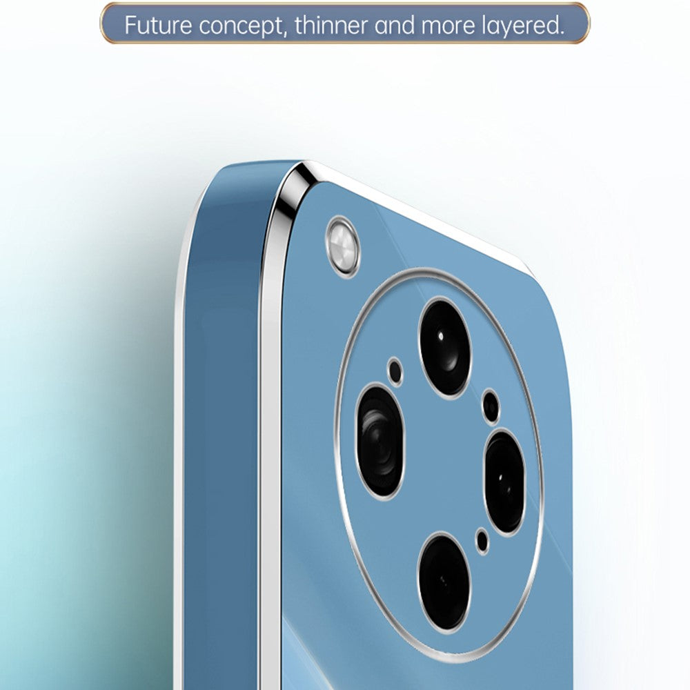 XINLI For Oppo Find X9 Ultra 5G Case TPU Phone Cover with Electroplating Frame
