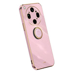 XINLI For Oppo Find X9 Ultra 5G Case Ring Kickstand Electroplating TPU Phone Cover