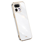XINLI til Realme 16 Pro 5G Etui TPU telefoncover med galvaniseret ramme