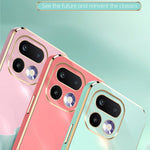 XINLI Til Realme 16 Pro 5G Etui Ring Kickstand Galvanisering TPU Telefoncover