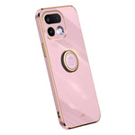 XINLI Til Realme 16 Pro 5G Etui Ring Kickstand Galvanisering TPU Telefoncover