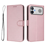 For Xiaomi Redmi K90 Max 5G Wallet Case RFID Blocking Calf Texture Leather Stand Phone Cover with Strap
