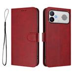 For Xiaomi Redmi K90 Max 5G Wallet Case RFID Blocking Calf Texture Leather Stand Phone Cover with Strap