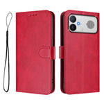 For Xiaomi Redmi K90 Max 5G Wallet Case RFID Blocking Calf Texture Leather Stand Phone Cover with Strap
