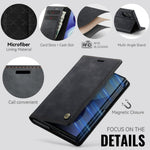 CASEME for Samsung Galaxy Z Fold8 Case  033 Series RFID Blocking Wallet Stand Calf Texture Leather Phone Cover