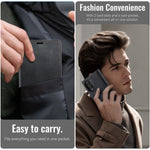 CASEME for Samsung Galaxy Z Fold8 Case  033 Series RFID Blocking Wallet Stand Calf Texture Leather Phone Cover