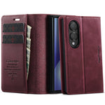 CASEME for Samsung Galaxy Z Fold8 Case  033 Series RFID Blocking Wallet Stand Calf Texture Leather Phone Cover