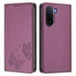 Xiaomi Redmi A7 Pro 4G (171.56mm) / Xiaomi Redmi A7 Pro 5G / Xiaomi Poco C85x 5G / Xiaomi Poco C81 4G Plånboksfodral RFID-blockerande fjärilstryckt magnetiskt läderfodral