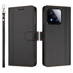 For Xiaomi 17 Max Case 9 Card Slots PU Leather Flip Wallet Phone Cover with Hand Strap