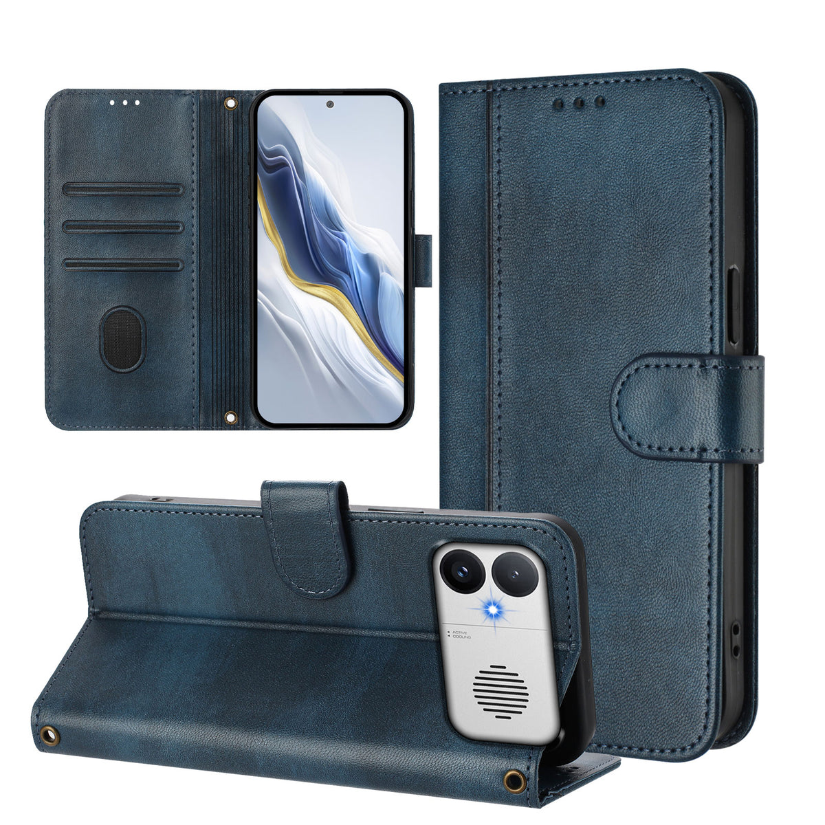 For Xiaomi Redmi K90 Max 5G Cases Wallet Stand Retro Texture Leather Phone Cover with Lanyard