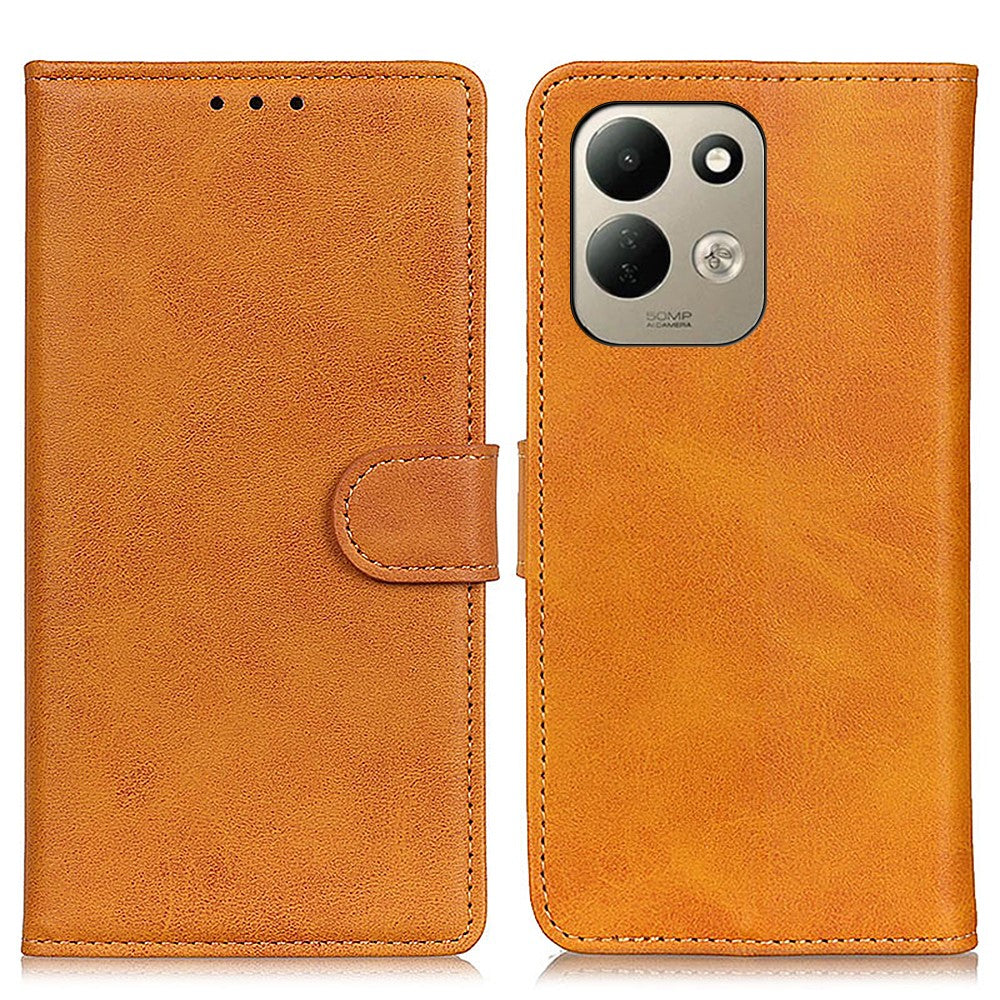 For Xiaomi Redmi 17 5G  /  Redmi 17 4G Case Cowhide Texture Leather Wallet Stand Phone Cover