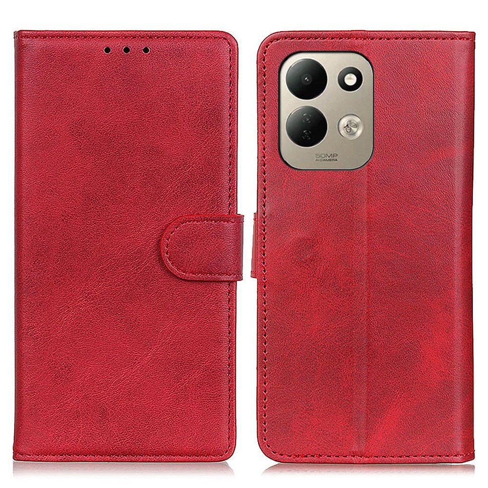 For Xiaomi Redmi 17 5G  /  Redmi 17 4G Case Cowhide Texture Leather Wallet Stand Phone Cover