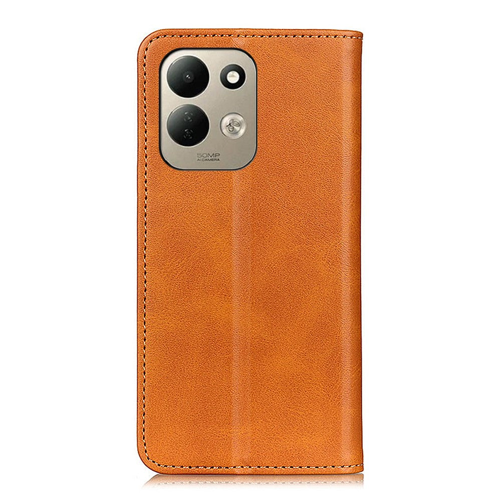 For Xiaomi Redmi 17 5G  /  Redmi 17 4G Case Cowhide Texture Split Leather Flip Wallet Phone Cover
