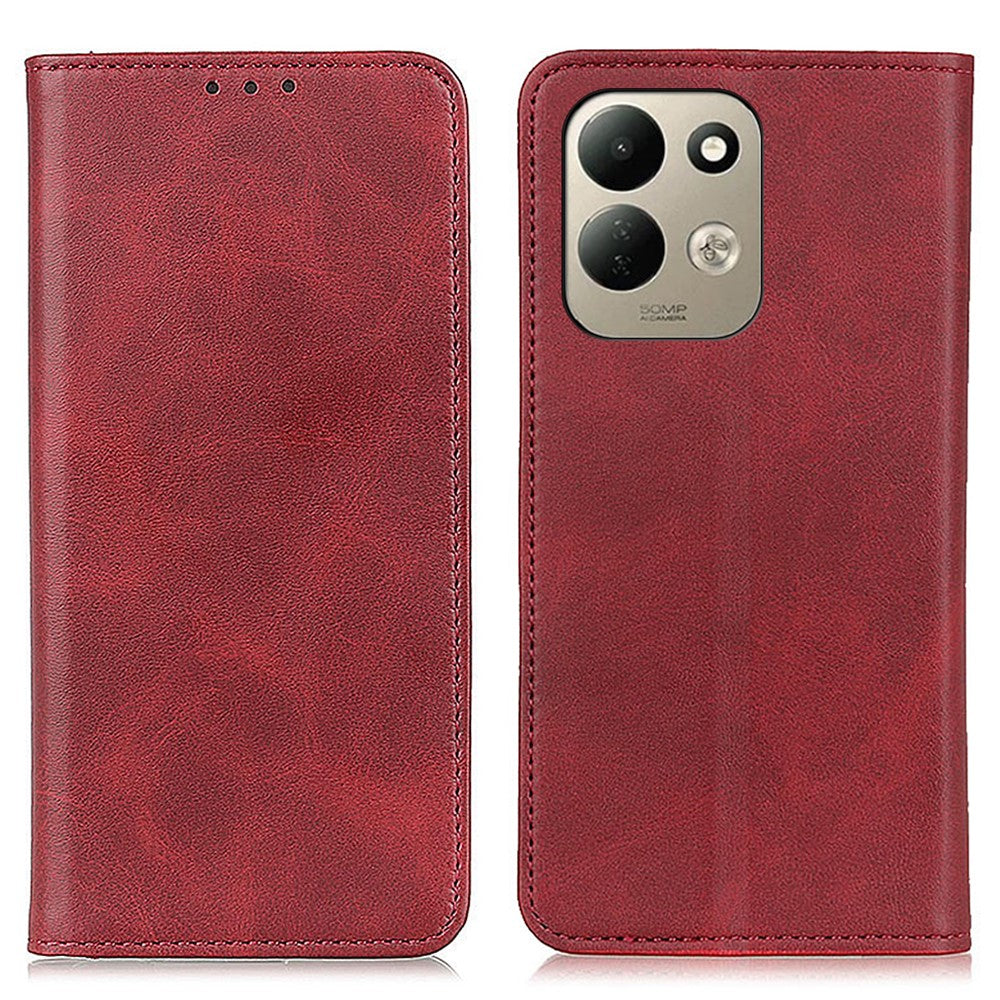 For Xiaomi Redmi 17 5G  /  Redmi 17 4G Case Cowhide Texture Split Leather Flip Wallet Phone Cover