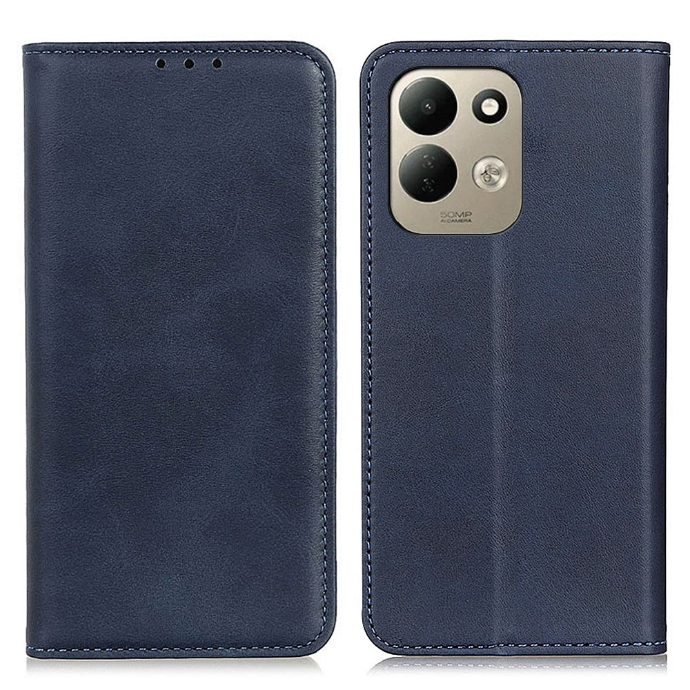 For Xiaomi Redmi 17 5G  /  Redmi 17 4G Case Cowhide Texture Split Leather Flip Wallet Phone Cover