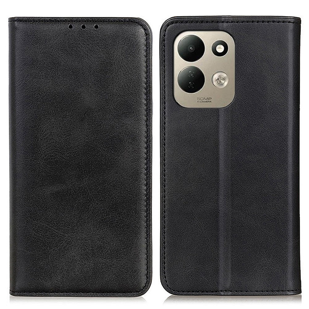 For Xiaomi Redmi 17 5G  /  Redmi 17 4G Case Cowhide Texture Split Leather Flip Wallet Phone Cover
