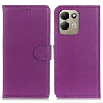 For Xiaomi Redmi 17 5G  /  Redmi 17 4G Wallet Case PU Leather Phone Cover Litchi Texture