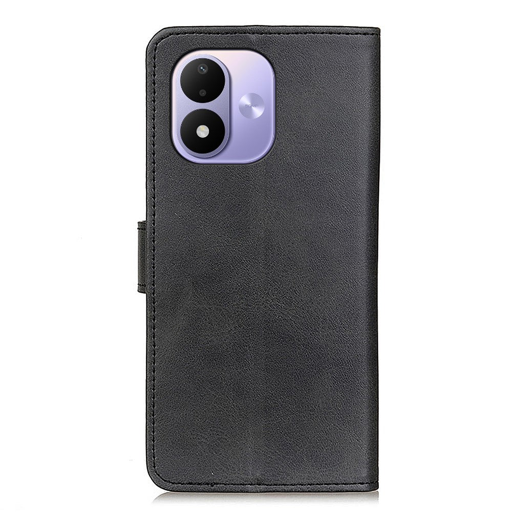 For Xiaomi Redmi Note 17 4G (Global) / Note 17 5G (Global) / Note 17 (India / China) 5G Case Cowhide Texture Leather Wallet Stand Phone Cover