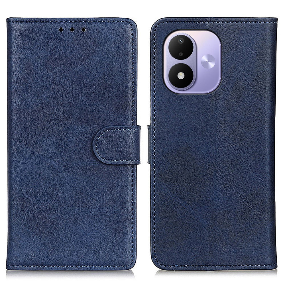For Xiaomi Redmi Note 17 4G (Global) / Note 17 5G (Global) / Note 17 (India / China) 5G Case Cowhide Texture Leather Wallet Stand Phone Cover