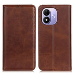 For Xiaomi Redmi Note 17 4G (Global) / Note 17 5G (Global) / Note 17 (India / China) 5G Case Cowhide Texture Split Leather Flip Wallet Phone Cover