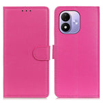 For Xiaomi Redmi Note 17 4G (Global) / Note 17 5G (Global) / Note 17 (India / China) 5G Wallet Case PU Leather Phone Cover Litchi Texture