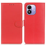 For Xiaomi Redmi Note 17 4G (Global) / Note 17 5G (Global) / Note 17 (India / China) 5G Wallet Case PU Leather Phone Cover Litchi Texture