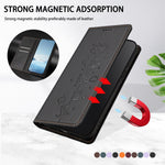 For Xiaomi Redmi A7 Pro 4G (171.56mm) / Xiaomi Redmi A7 Pro 5G / Xiaomi Poco C85x 5G / Xiaomi Poco C81 4G Case RFID Blocking Wallet Stand Imprinted Cat Pattern Leather Phone Cover