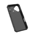 For iPhone 16 Magnetic Case Carbon Fiber Texture PC + TPU Corner Protection Phone Cover