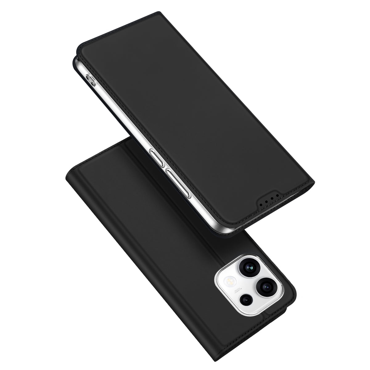 DUX DUCIS for Oppo Reno16 FS 5G / Reno16 F 5G / Reno16c 5G Skin Pro Series Case Leather Stand Cover Card Holder