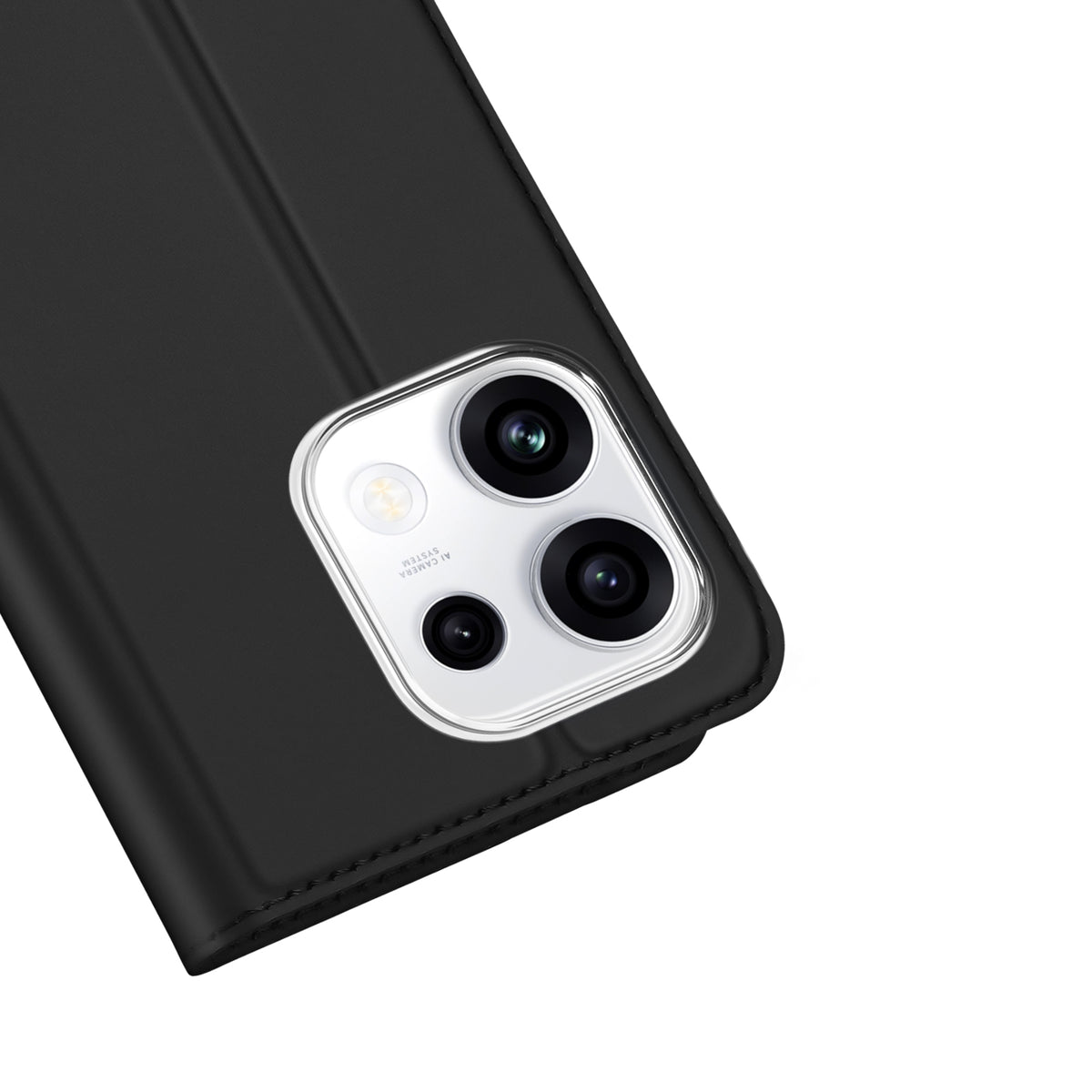 DUX DUCIS for Oppo Reno16 FS 5G / Reno16 F 5G / Reno16c 5G Skin Pro Series Case Leather Stand Cover Card Holder