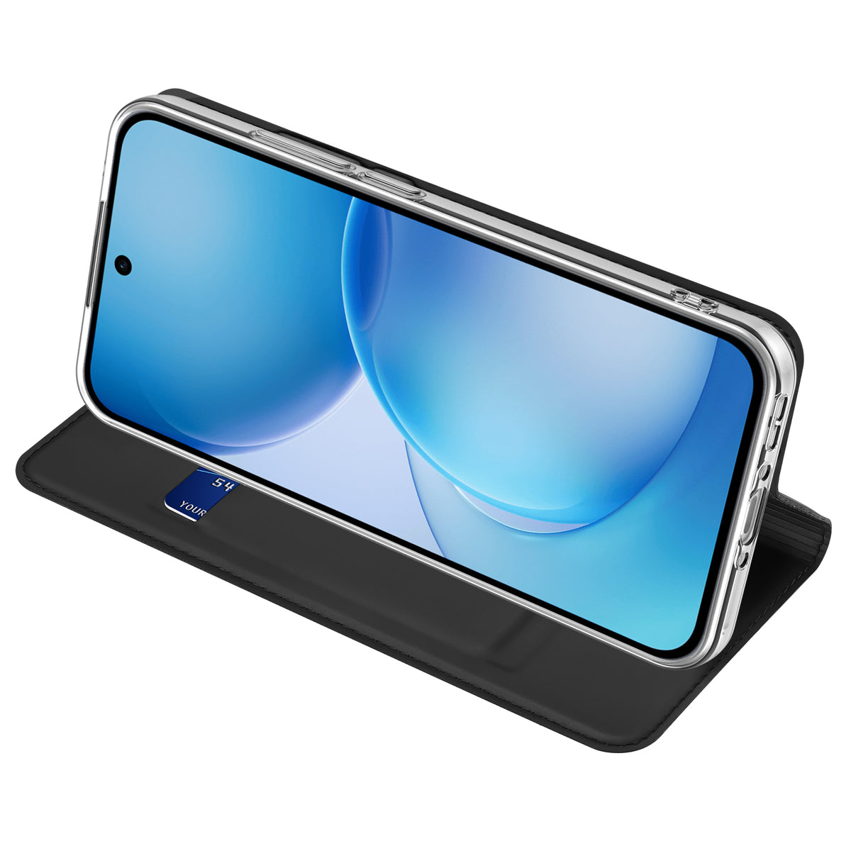 DUX DUCIS for Oppo Reno16 FS 5G / Reno16 F 5G / Reno16c 5G Skin Pro Series Case Leather Stand Cover Card Holder