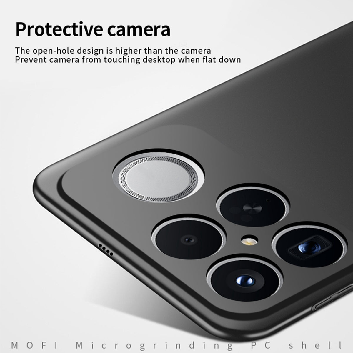 MOFI för Xiaomi Redmi K90 Max 5G mobilskal Shield Matte Series Ultra Slim PC Skyddande Skal