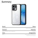 DUX DUCIS för Oppo Reno16 FS 5G / Reno16 F 5G / Reno16c 5G Aimo-serien PC + TPU genomskinligt bakstycke för mobil (REACH-certifiering)