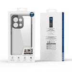 DUX DUCIS för Oppo Reno16 FS 5G / Reno16 F 5G / Reno16c 5G Aimo-serien PC + TPU genomskinligt bakstycke för mobil (REACH-certifiering)