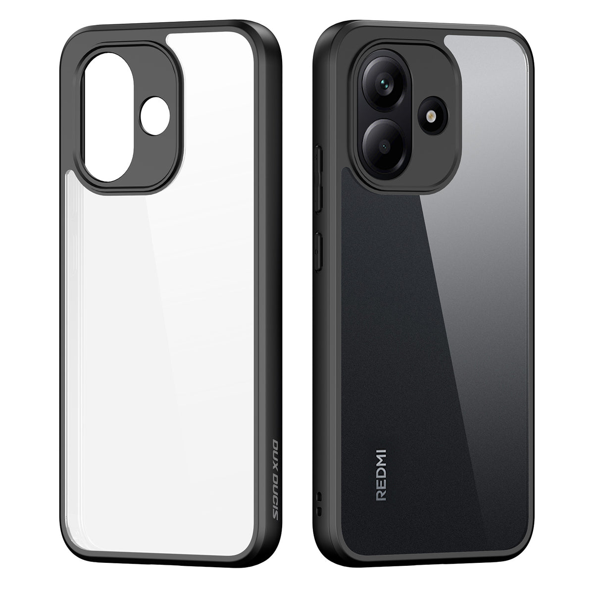 DUX DUCIS for Xiaomi Redmi Note 17 4G (Global) / Note 17 5G (Global) / Note 17 (India / China) 5G Aimo Series PC + TPU Clear Back Phone Cover (REACH Certification)