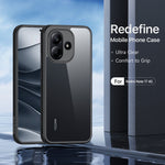 DUX DUCIS for Xiaomi Redmi Note 17 4G (Global) / Note 17 5G (Global) / Note 17 (India / China) 5G Aimo Series PC + TPU Clear Back Phone Cover (REACH Certification)