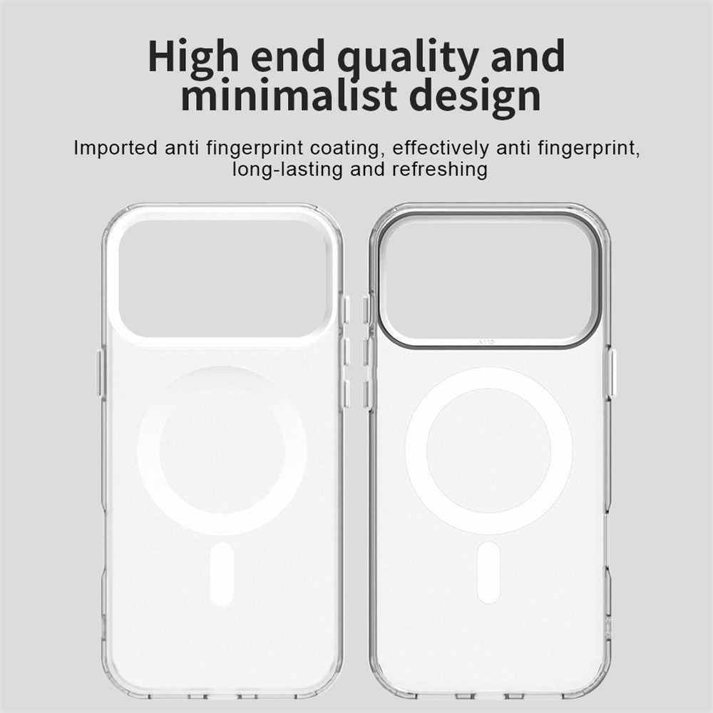 For iPhone 18 Pro / 17 Pro Magnetic Case Anti Drop Hybrid Phone Back Cover