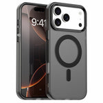 For iPhone 18 Pro / 17 Pro Magnetic Case Anti Drop Hybrid Phone Back Cover