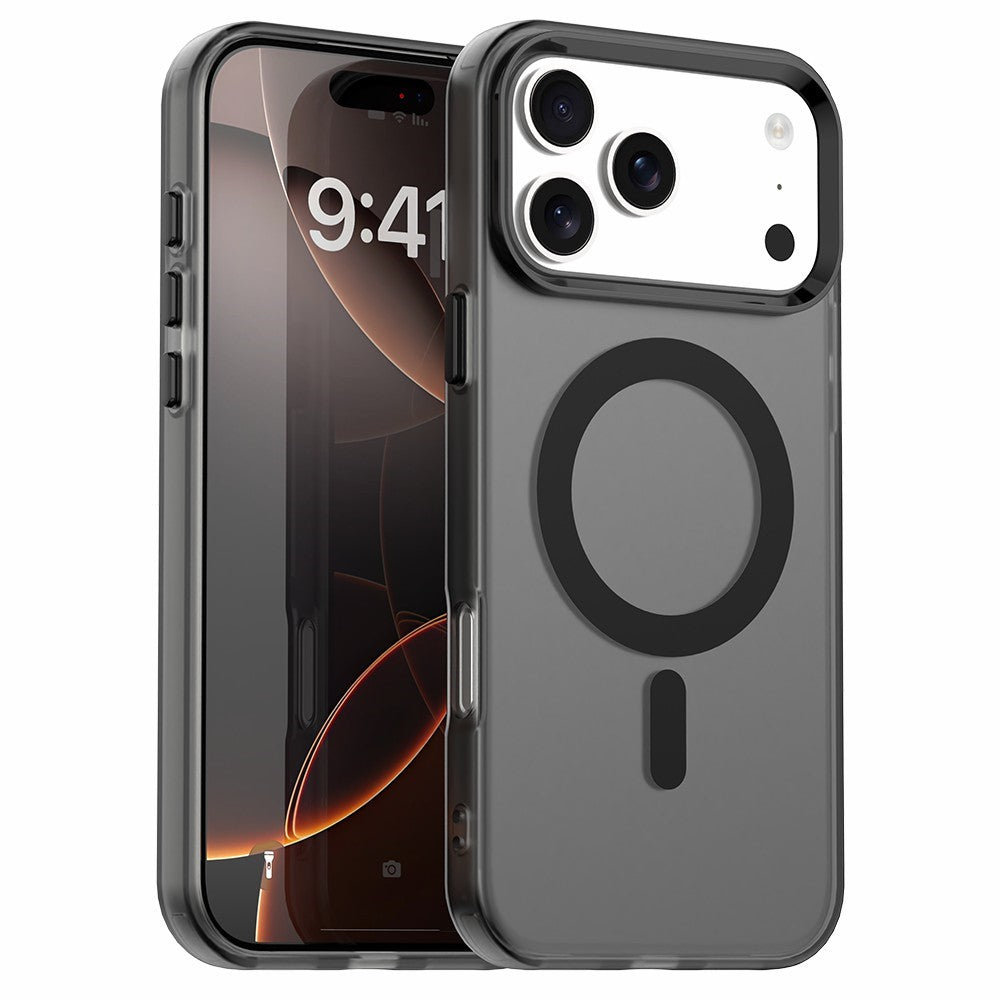 For iPhone 18 Pro / 17 Pro Magnetic Case Anti Drop Hybrid Phone Back Cover