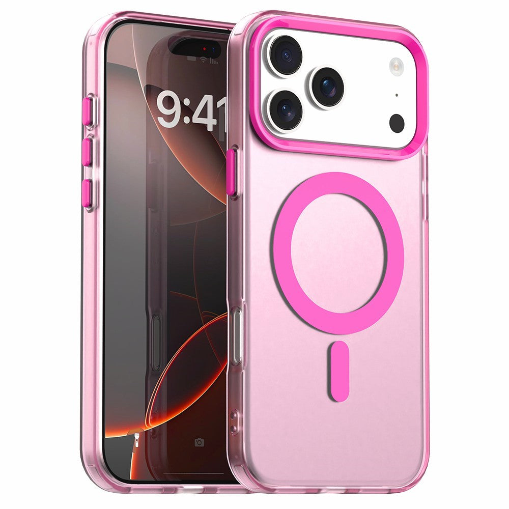 For iPhone 18 Pro / 17 Pro Magnetic Case Anti Drop Hybrid Phone Back Cover