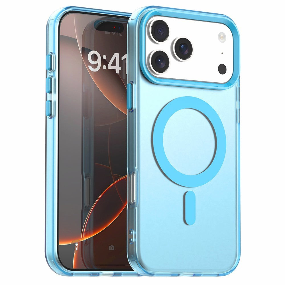For iPhone 18 Pro / 17 Pro Magnetic Case Anti Drop Hybrid Phone Back Cover